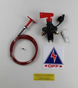 Komplettset FIA Stromkreisunterbrecher, Not Aus Sticker, Auslösezug , Racing - Afbeelding 1 van 1