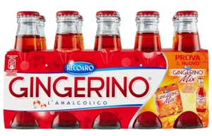 Gingerino Recoaro Non-alcoholic Aperitif (10x10cl) from Italy - FREE SHIPPING - Picture 1 of 1