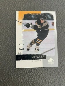 2000-01 SP Authentic Hockey #71 Alexei Kovalev - Penguins