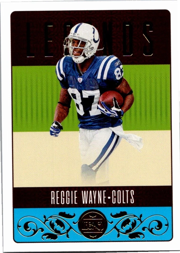 2023 Panini Legacy Football LEGENDS #142 REGGIE WAYNE - Image 1 of 2