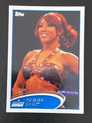Alicia Fox 2012 Topps WWE Smackdown Diva #40 - Image 1 of 2