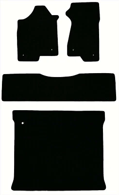 JUEGO DE ALFOMBRILLAS LLOYD MATS Classic Loop PLAIN 4 PIEZAS se adapta a Hummer H2 2003 a 2007 Foto 1 de 4