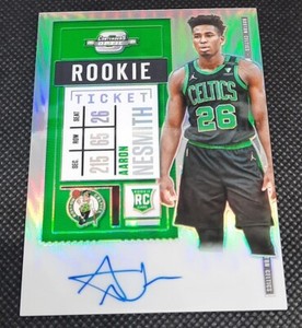 Aaron Nesmith 2020-21 Contenders Optic Rookie TICKET Autograph #119