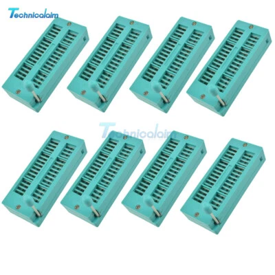1-50PCS Narrow-Body 32Pin 2.54MM Universal ZIF DIP Tester 2.54mm IC Test Socket - Bild 1 von 4