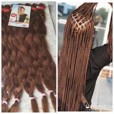 XPRESSION BRAID 7 IN A PACK 64'' PRE-STRETCHED EXTENSION BRAIDING HAIR
