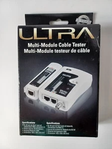 Ultra ULT40318 Multi-Network RJ-11, RJ-12, BNC & RJ45 Ethernet Cable Tester NIB - Picture 1 of 4