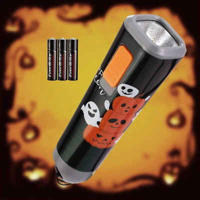 EverBrite Halloween Taschenlampen LED Blitzlicht Handtaschenlampe mit Schlüsselband 3AAA - Bild 1 von 4