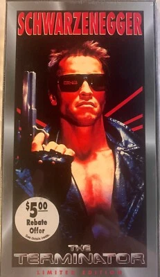 The Terminator (VHS, 1998, Limited Edition) RARE OOP NEW FACTORY SEALED - Image 1 of 4