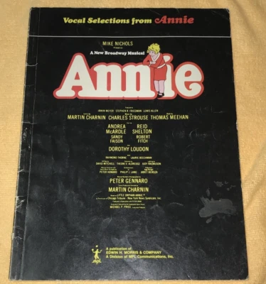 Hal Leonards Annie arranged for Piano + Guitar + Vocal Selections Songbook - Image 1 of 2