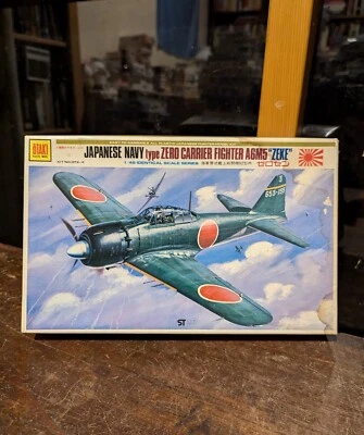 KIT DE AVIÓN MODELO "ZEKE" VINTAGE OTAKI TIPO CERO A6M5 - 1:48, 1973 Foto 1 de 2