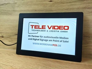 Mediaplayer LCD 10.1 Zoll POS Werbemonitor LCD100AY-HV - Bild 1 von 6