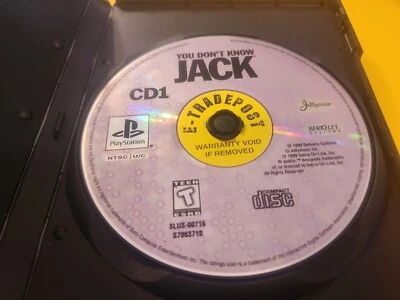 You Don't Know Jack - Discs Only - Tested (Sony PlayStation 1, 1999) - Image 1 of 4