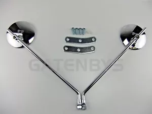 For Vespa Lambretta Scooter Mirrors Motorcycle PX LML P200 PX125 SPEEDY STELLA - Picture 1 of 6