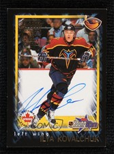 2001 Bowman YoungStars Sports Card Spring Expo Ilya Kovalchuk #1 Rookie Auto RC