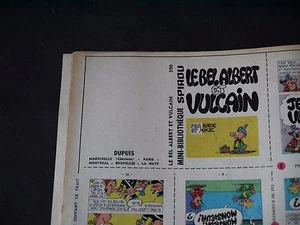 JOURNAL DE SPIROU N°1447 + MINI RÉCIT 390 LE BEL ALBERT ET VULCAIN - Picture 1 of 1