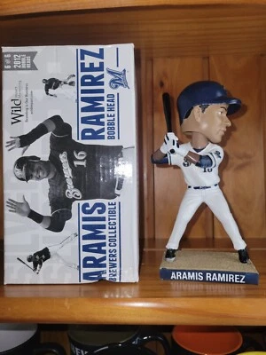 Aramis Ramirez Milwaukee Brewers Bobblehead 2012 SGA NIB - Image 1 of 4