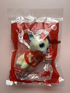 GLITZY THE RENDEER 2021 #12 Ty Teenie Beenie Boo's McDonald's Happy Meal Spielzeug - Bild 1 von 2