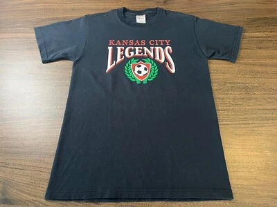 Camiseta de fútbol vintage de los años 90 Y2K de Kansas City Legends Wizards deportiva actual NWSL Foto 1 de 4
