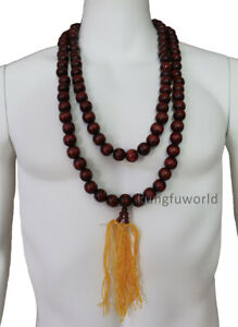 Buddhist Prayer Beads Necklace for Shaolin Robe Wing Chun Suit Kung fu Uniforms