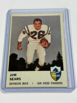 1961 Fleer #164 Jim Sears - Image 1 of 2