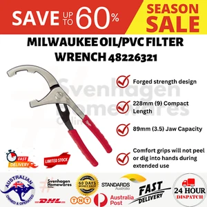 MILWAUKEE OIL/PVC FILTER WRENCH 48226321 - Picture 1 of 4