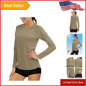 Active Women's UPF 50+ Sun Shirt - Lightweight, Quick Dry for Hiking & Yoga - Picture 1 of 8