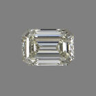 6 X 4 MM 0.50 Carat Off White Emerald Diamond Cut Loose Moissanite for Ring