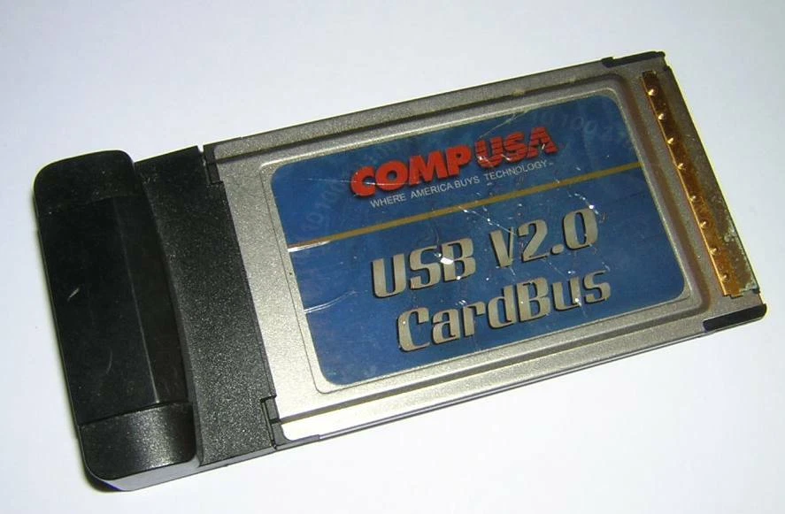 CompUSA CardBus USB 2.0 PC Card FS-SNX-NEC-720100 - Image 1 of 1