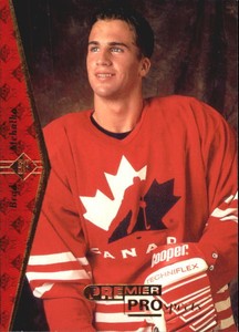 1994-95 SP Team Canada Hockey Card #184 Brad Mehalko Rookie