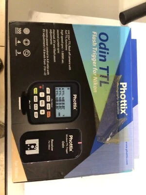 Phottix Odin TTL Wireless Flash Trigger for Nikon - Transmitter and Receiver Kit - Image 1 of 3