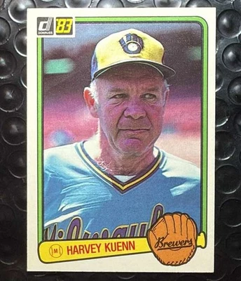 1983 Donruss #608 Harvey Kuenn Excellent - Image 1 of 2