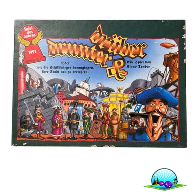 Drunter und Drüber  Spiel des Jahres 1991  Brettspiel  - Vollständig - Bild 1 von 4
