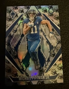 Michael Pittman Jr. 2024 Panini Phoenix Football Team Helmet Indianapolis Colts - Picture 1 of 2