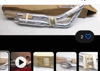 Cycle Shack Bologna Cut Fxd Dyna 1991-1993 PhD-129-ss sistema de escape Foto 1 de 3