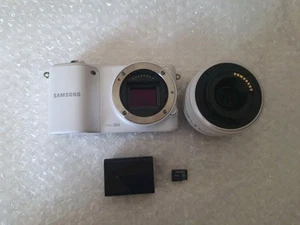 Samsung NX2000 20.3MP Digital Camera - White Kit w/20-50mm i-Function Lens - Picture 1 of 9