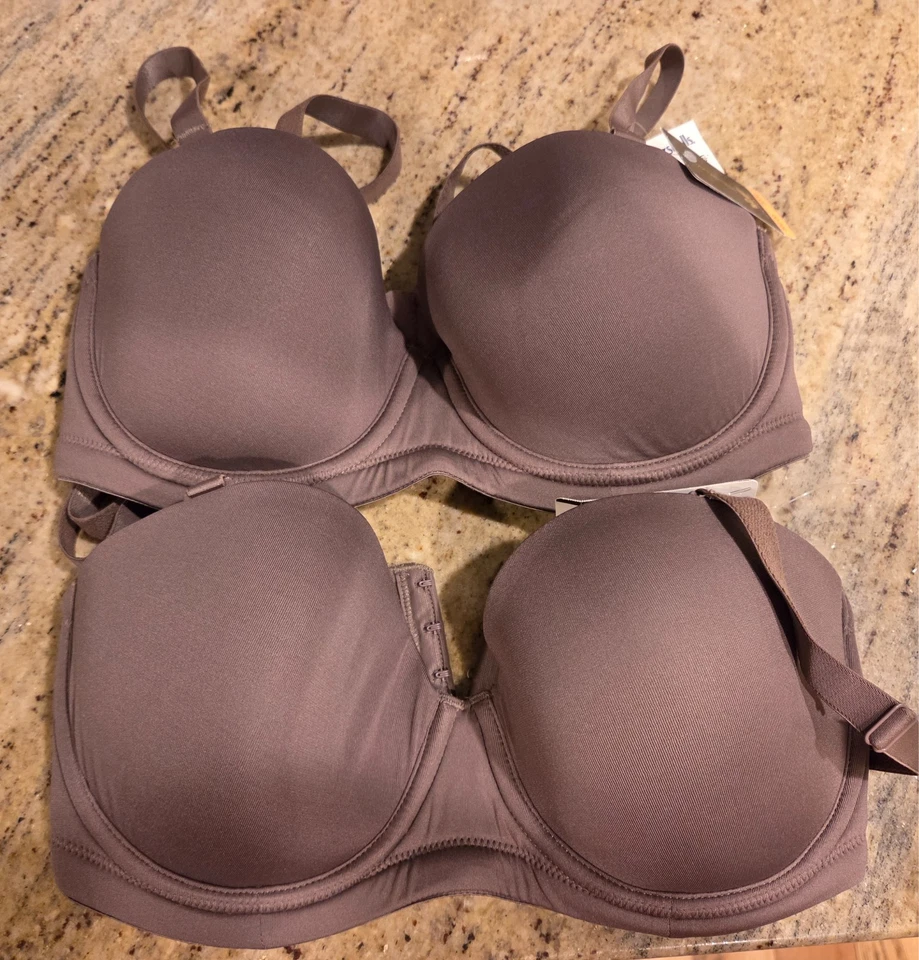 NWOTD Wacoal 36DD Red Carpet Strapless Convertible Bra 854119 Beige 106683