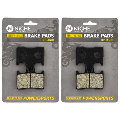 NICHE Brake Pad Set for Yamaha RX1 RS Vector ER LTX Venture Rear Organic 2 Pack - Image 1 of 4