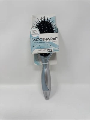 Smoothwrap Conair InfinitiPRO Detangle Hairbrush Reduces Frizz Smooth Wrap Blue - Image 1 of 3