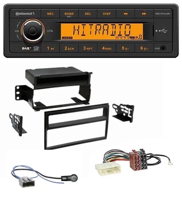 Continental 1DIN DAB MP3 AUX USB Autoradio für Nissan Tiida Versa C11 2007-2011 - Bild 1 von 4