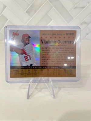 Vladimir Guerrero Topps TCHC31 Refractor /100 - Image 1 of 2