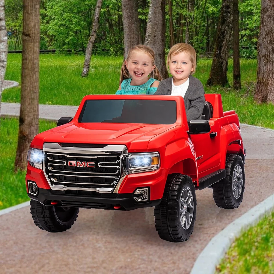 12V Kids Ride on Car Electric Toy Toddler Licensed RAM 3500 Truck w/Remote White