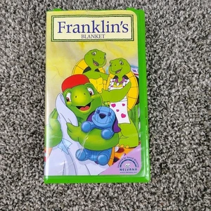 Franklin's Blanket VHS Tape Franklin Camps Out Original With Case Works Vintage - Imagen 1 de 3