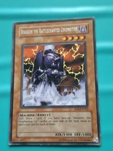 Yugioh Card - Dekoichi the Battlechanted Locomotive Rare Unlimited Ed. MP - Picture 1 of 2