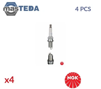5555 ENGINE SPARK PLUG SET PLUGS NGK 4PCS NEW OE REPLACEMENT - Image 1 of 4