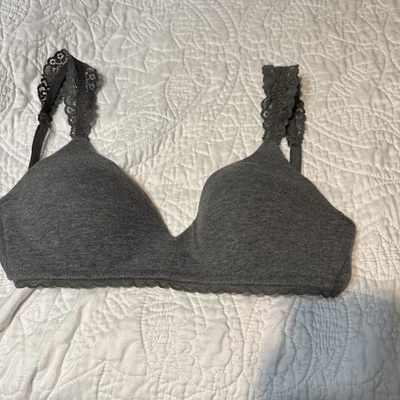 Sujetador inalámbrico Aerie algodón talla 32D Foto 1 de 3