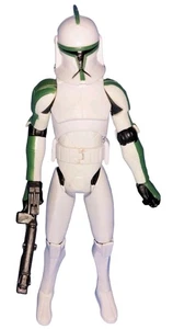 Figura Hasbro Star Wars The Clone Trooper 41st Elite Corps Basic Verde 2008 - Imagen 1 de 8
