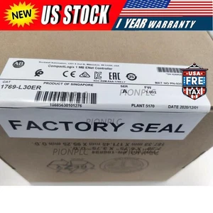 New Allen Bradley 1769-L30ER / A CompactLogix 1MB ENet Controller 1769L30ER - Picture 1 of 3