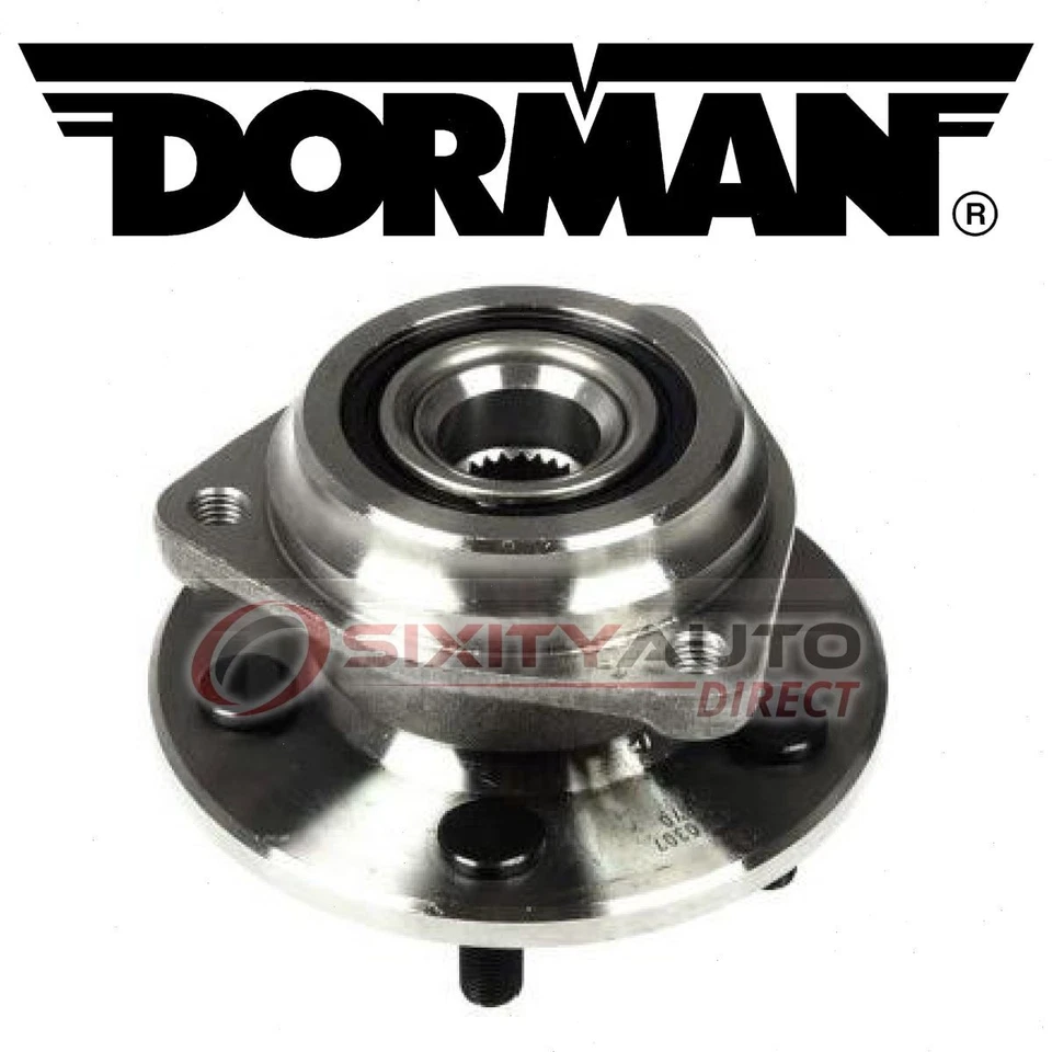 Dorman Front Wheel Bearing Hub Assembly for 1993-1998 Jeep Grand Cherokee fc Foto 1 de 4