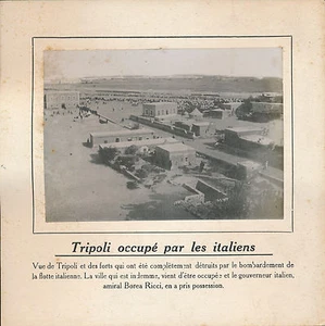 PHOTO PRESSE c. 1910 - Guerre Italo-Turque Vue de Tripoli  - 72 - Picture 1 of 1