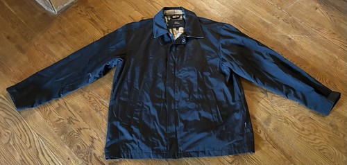 Giacca nera uomo BURBERRY London taglia XL usata in ottime condizioni